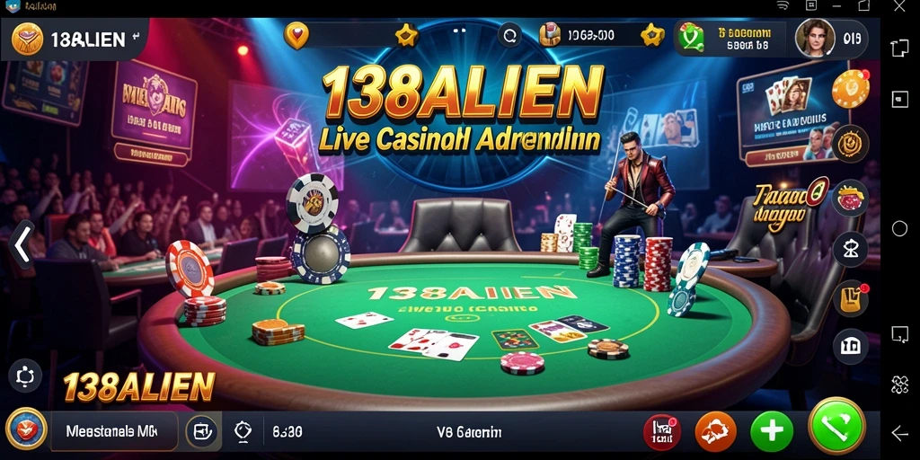 Gameplay seru di 138ALIEN dengan dealer langsung.