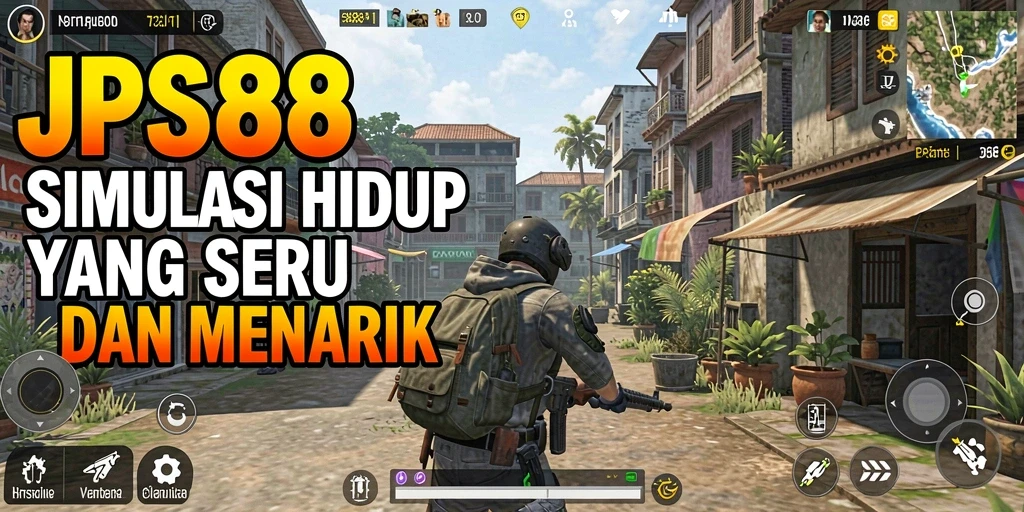 Tampilan screenshot utama JPS88 menampilkan gameplay yang interaktif dan mendetail.