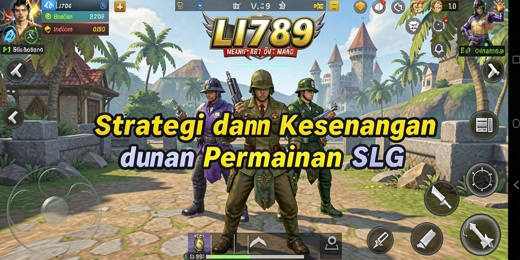 Screenshot utama LI789 menampilkan gameplay menarik dari strategi pemain.