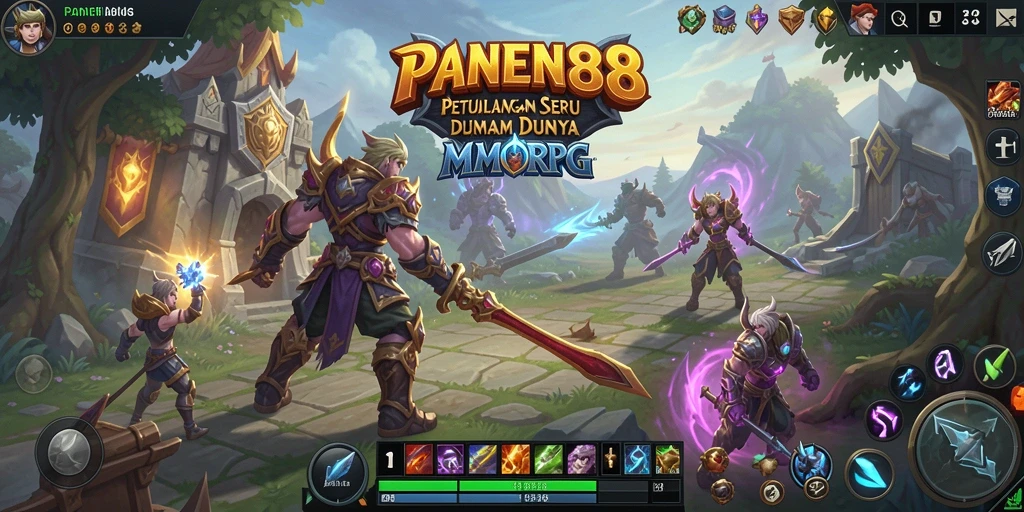 Screenshot menampilkan pertarungan epik dalam PANEN88.