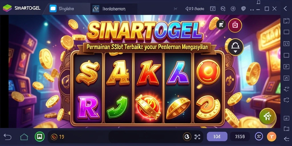 Screenshot gameplay menunjukkan momen seru di SINARTOGEL.